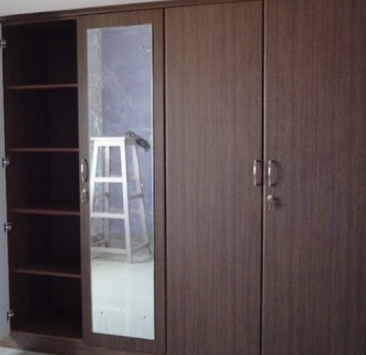 Elegant Mirror Wardrobe view 2