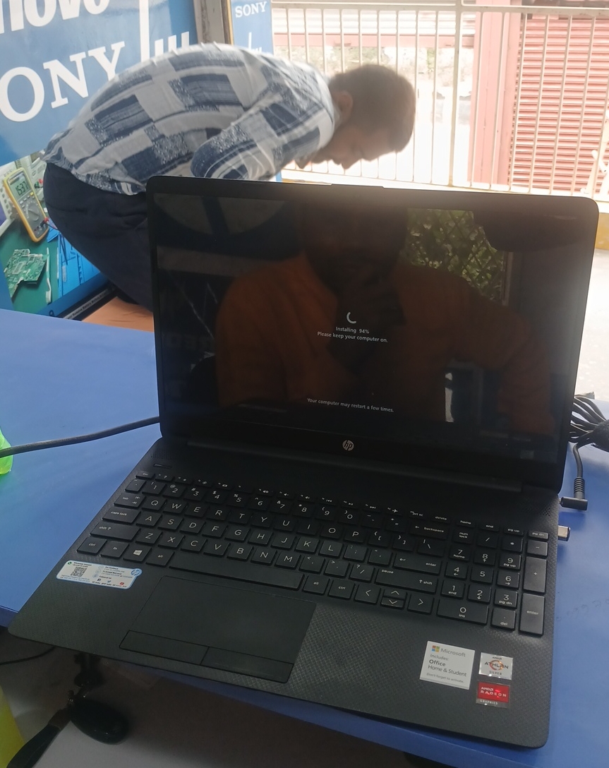 HP Laptop view 2