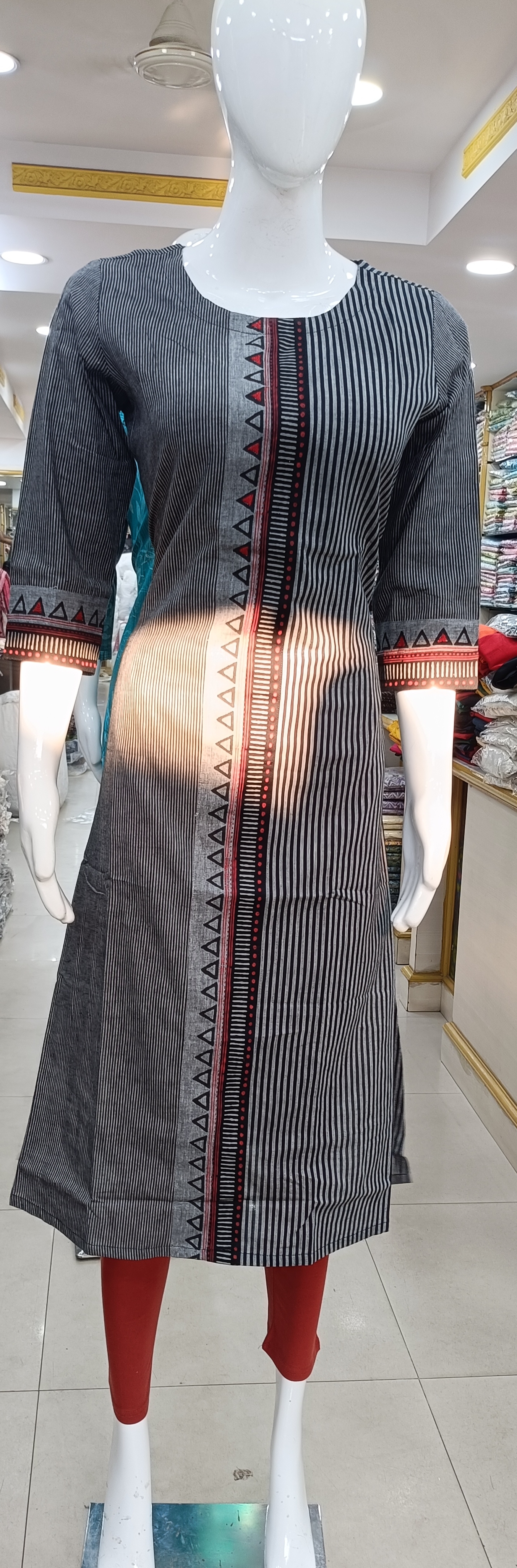 Stylish Striped Kurti view 2