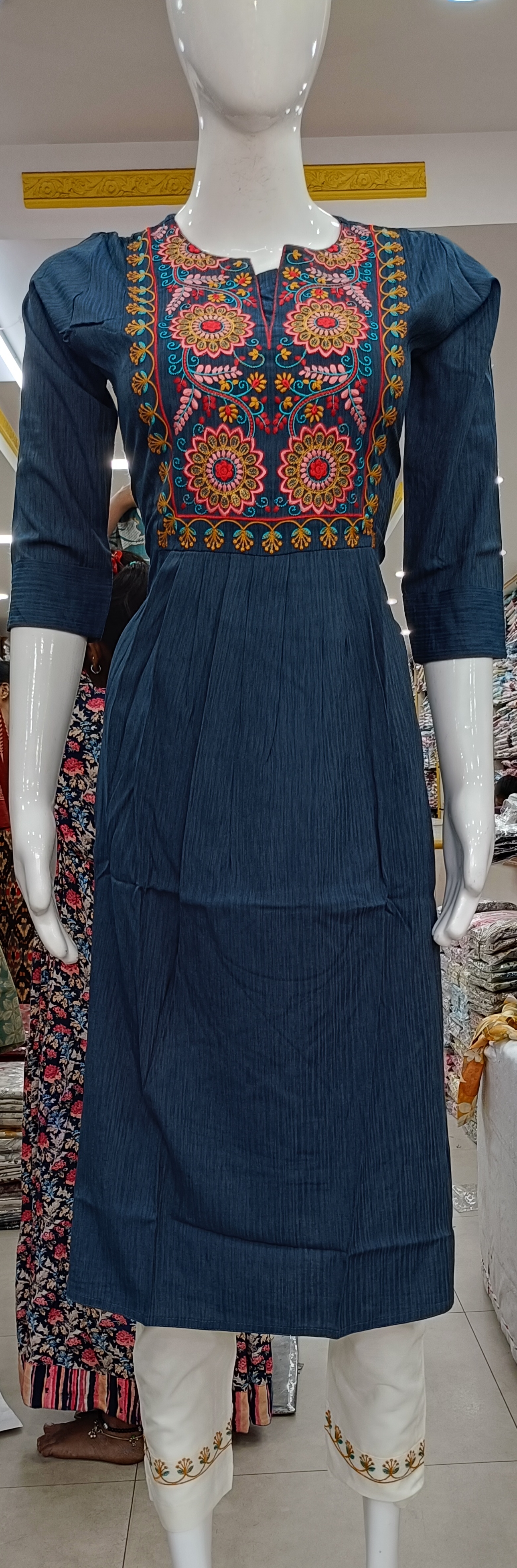 Embroidered Dress view 2