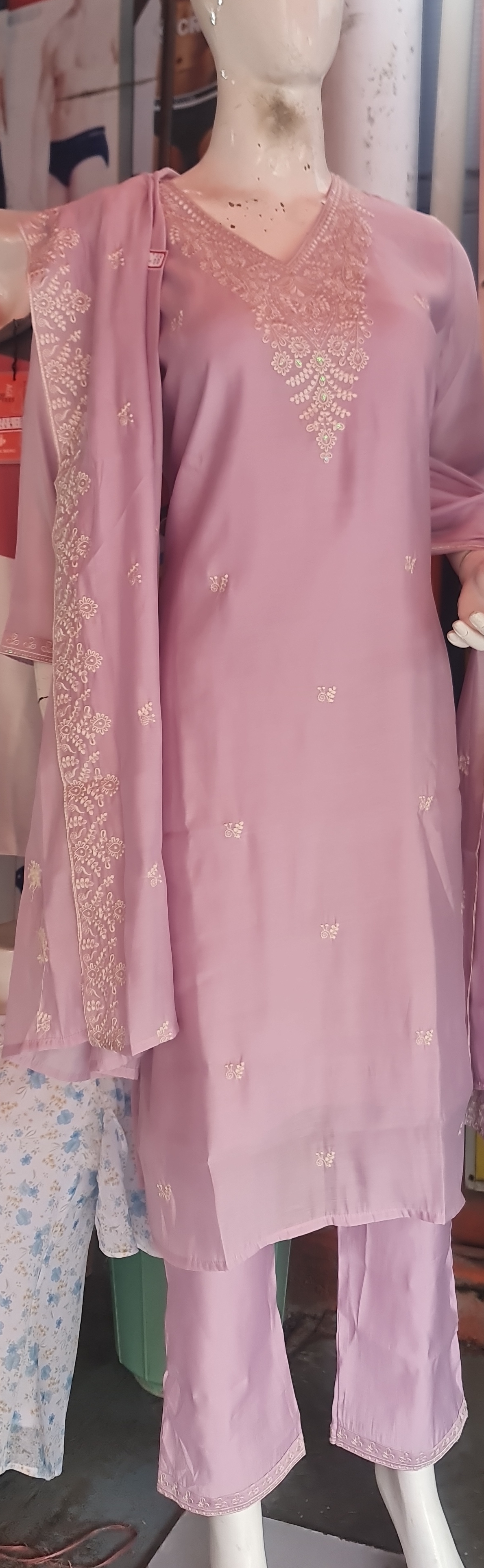 Embroidered Salwar Suit view 2