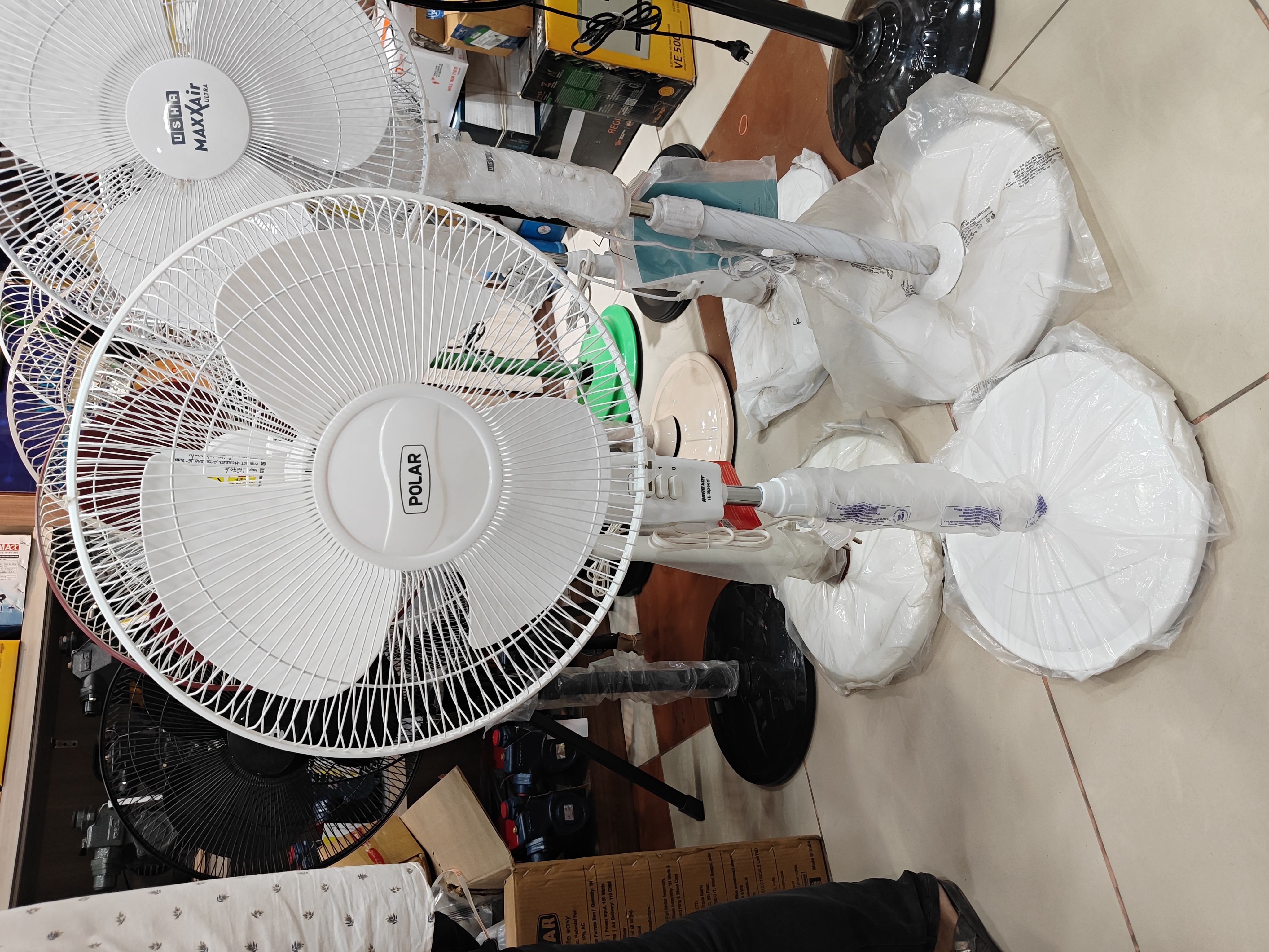 Polar Pedestal Fan view 2