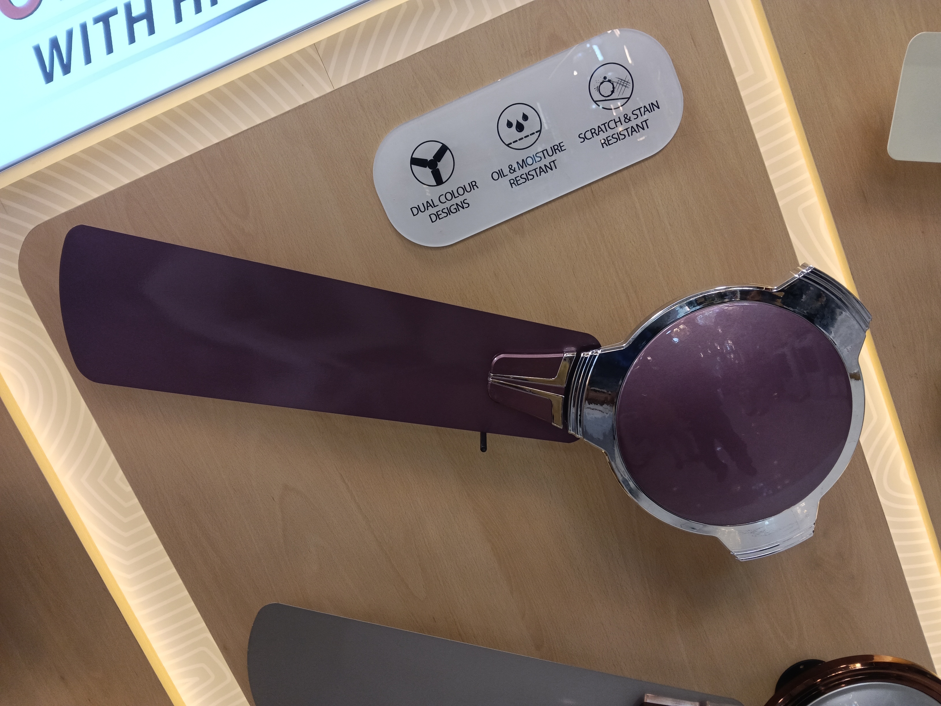 Dual Color Ceiling Fan view 2