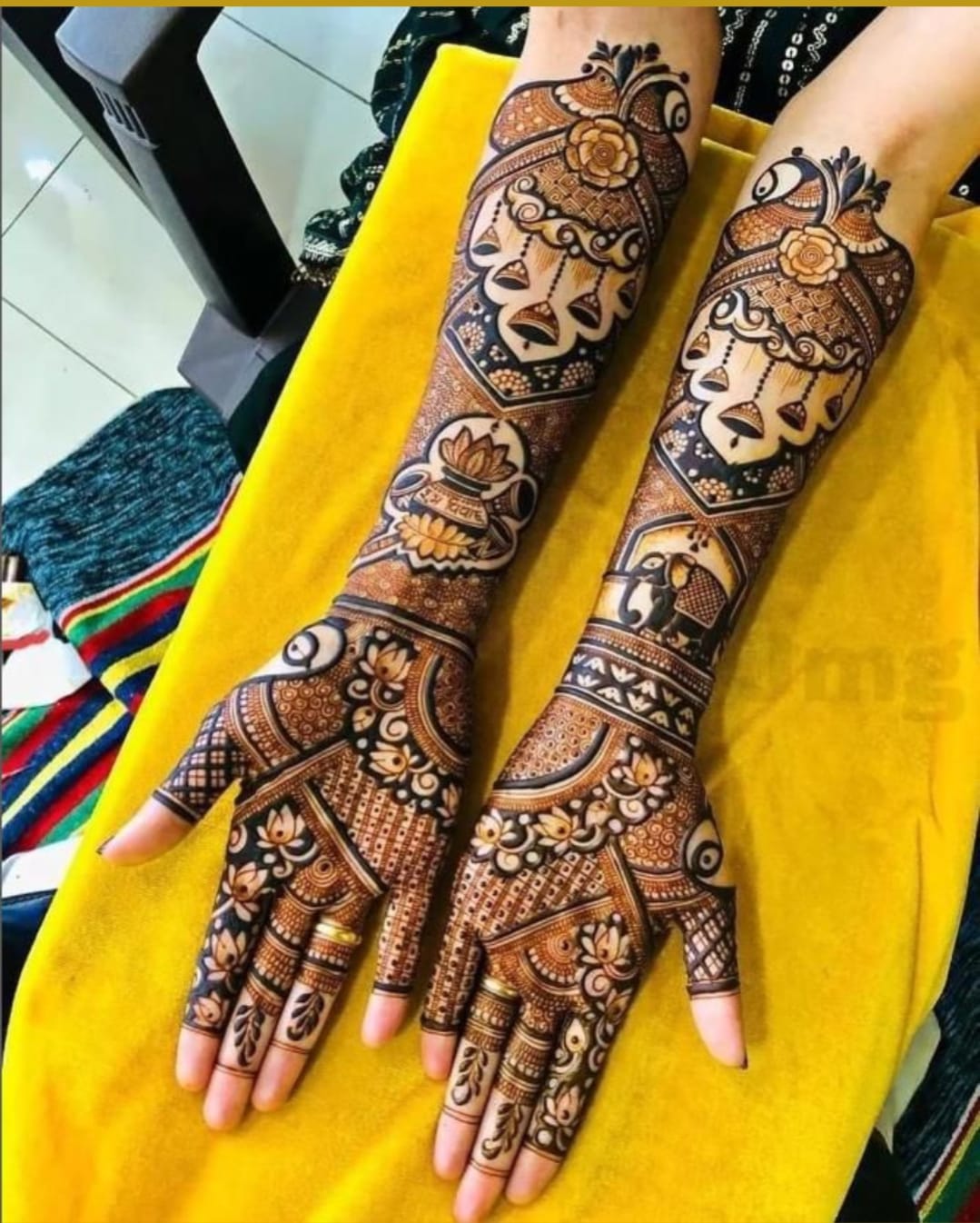 Traditional Bridal Henna view 2