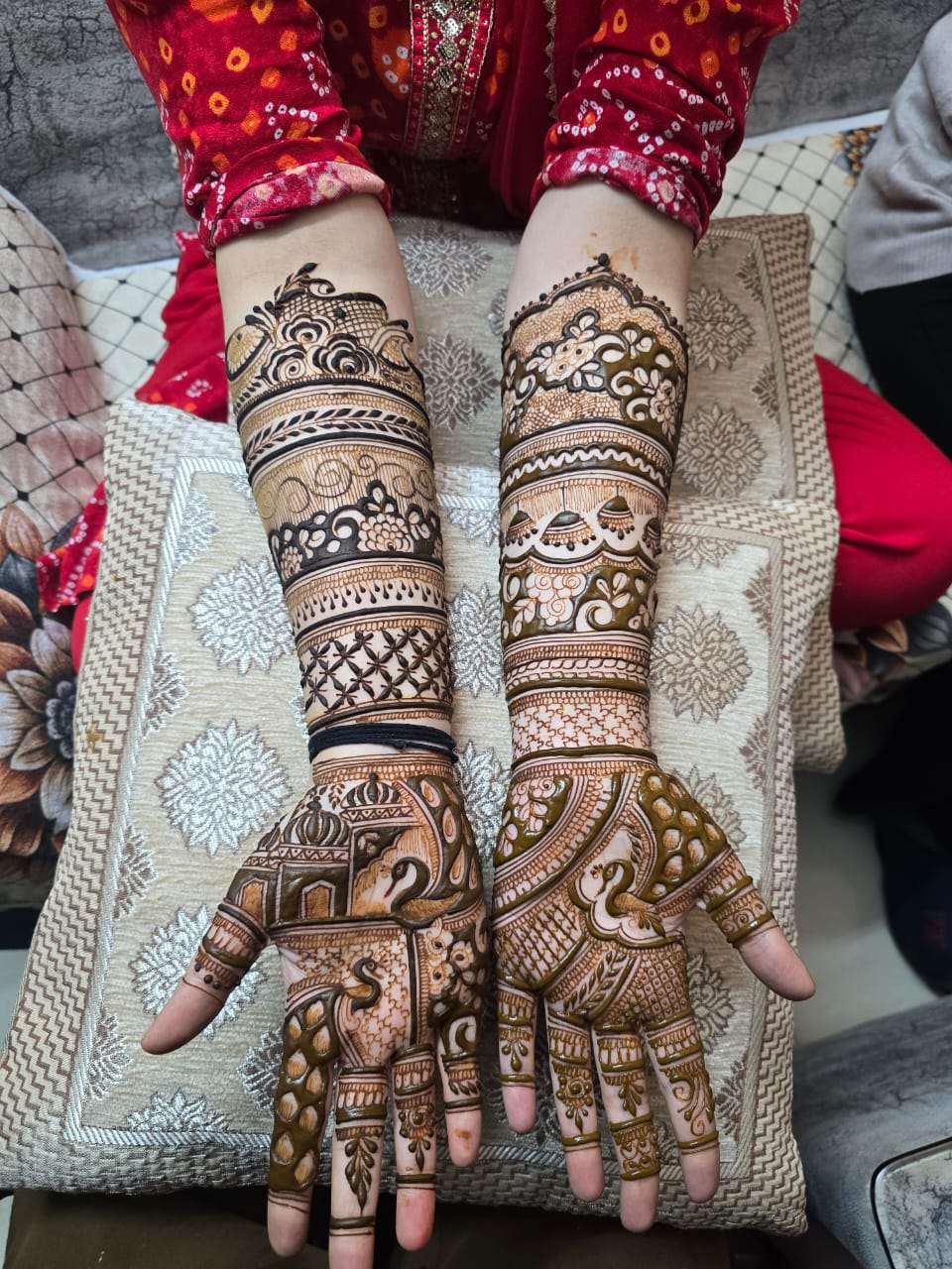 Traditional Bridal Mehandi view 2