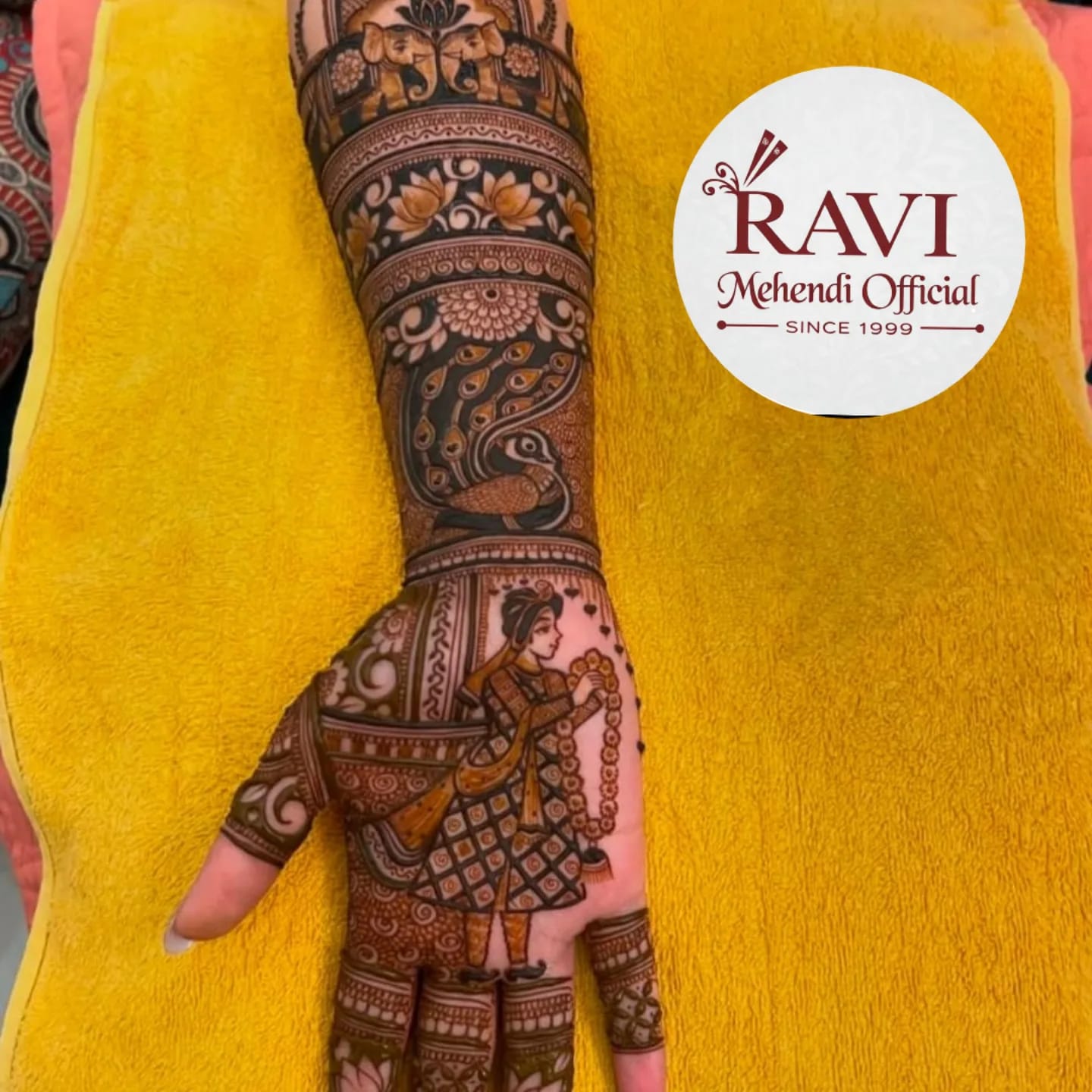 Ravi Mehendi Bridal Art view 2