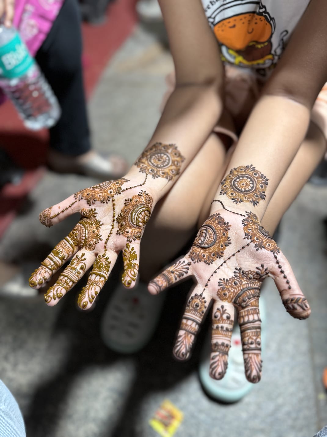 Intricate Henna Design view 2