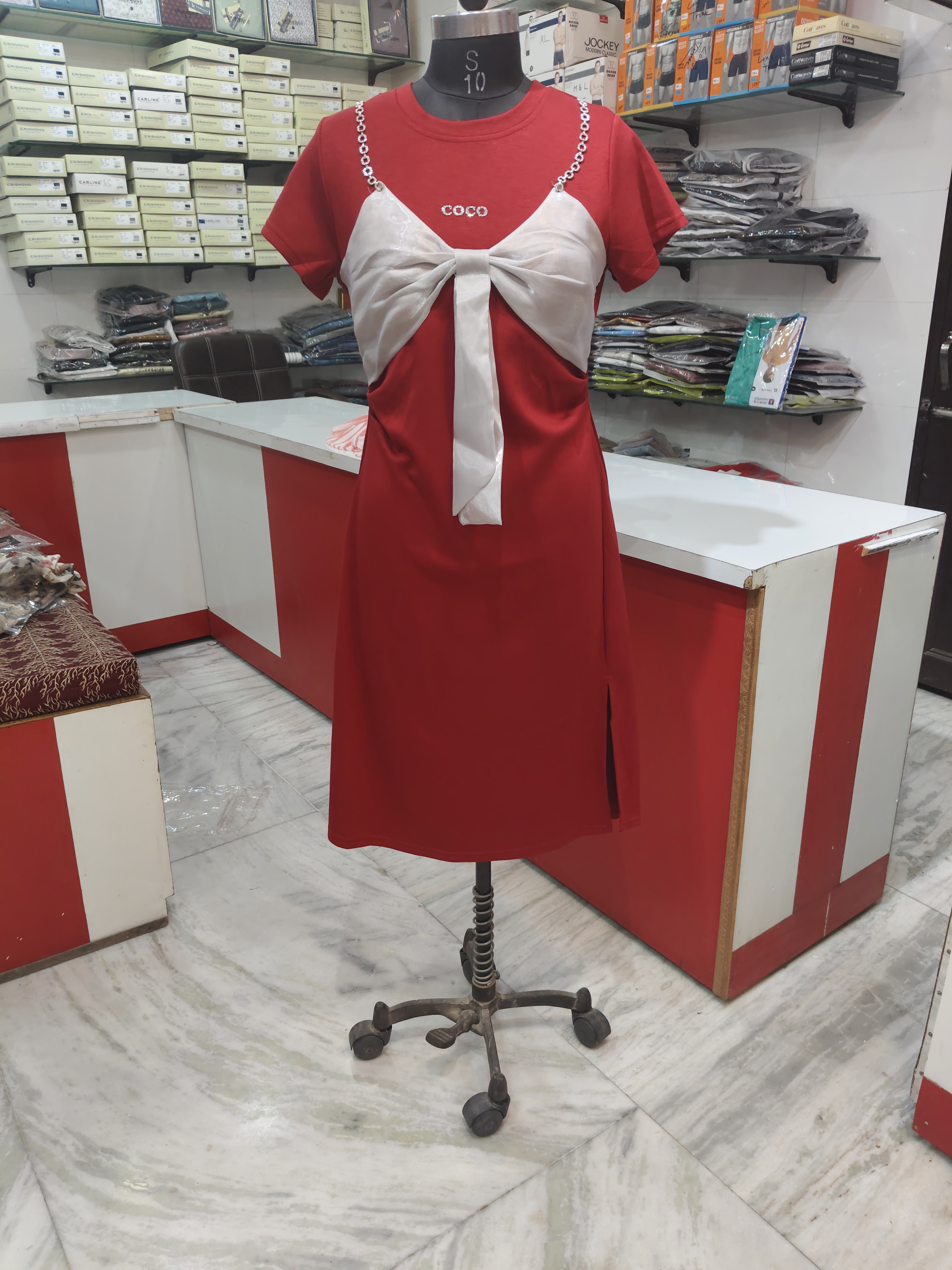 Coco Red Dress view 2