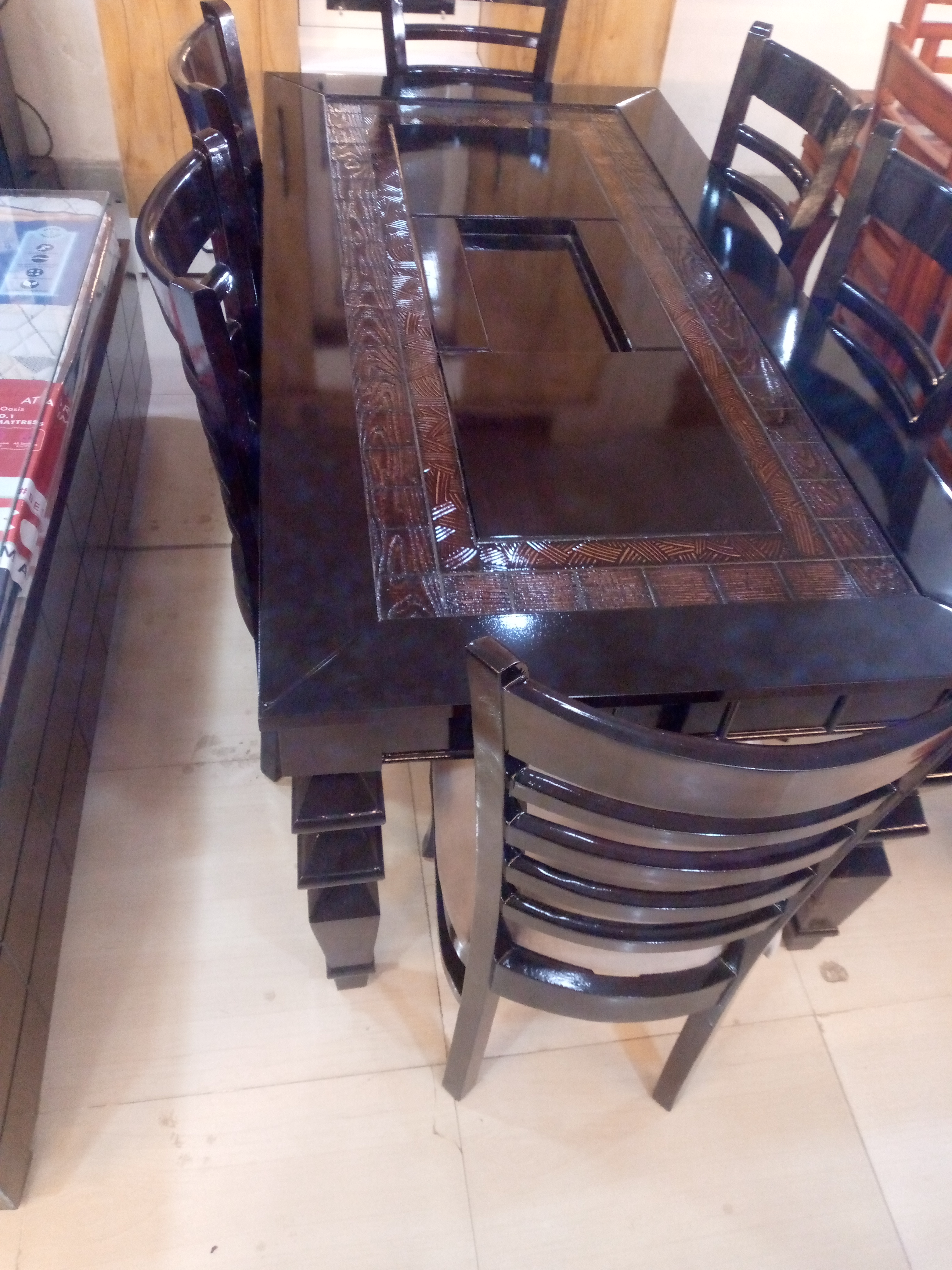 Elegant Dining Table Set view 2