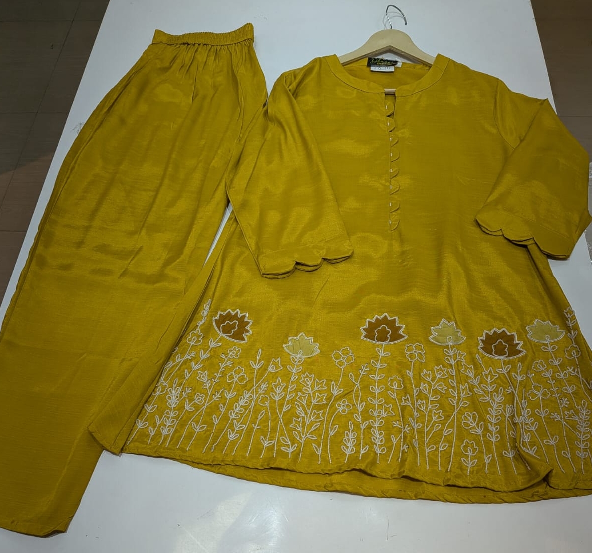 PartyWear stylish Cord Set Mustard /HC002162 view 4