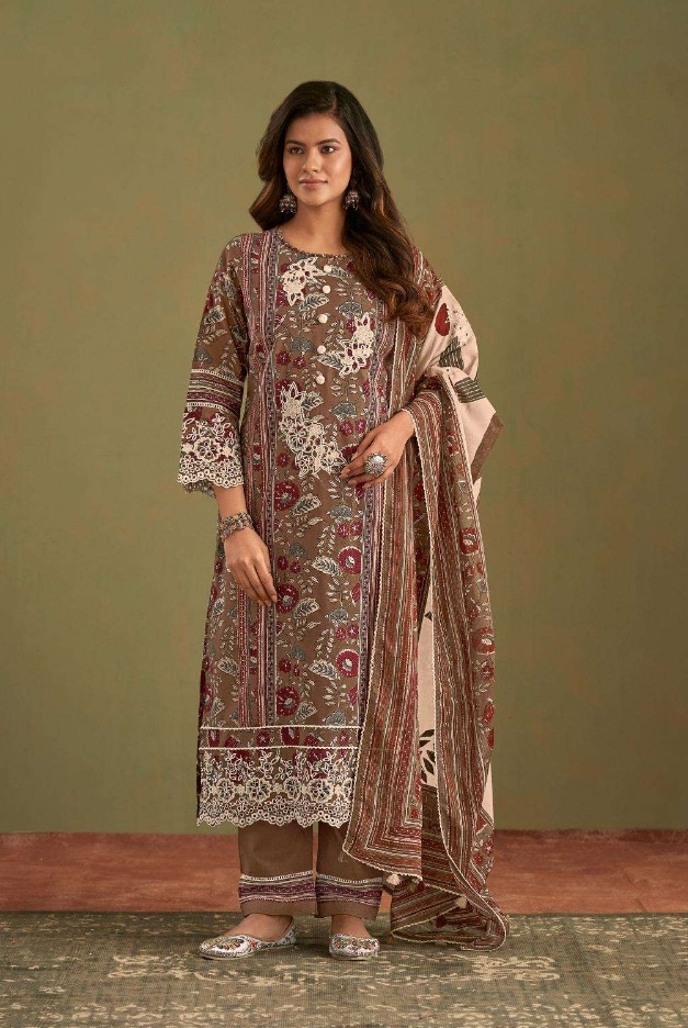 Jay Vijay Jahaan Vol 3 Exclusive Designer Cotton Suit - 10996 / HC002214 view 6