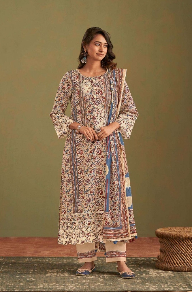 Jahaan Exclusive Designer Cotton Unstitched Suit  - 10691 / HC002214 view 6