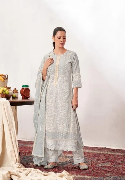 Chatkare Pure Cotton Pant Style Unstitched Suits 9823 ./ HC002340 view 6