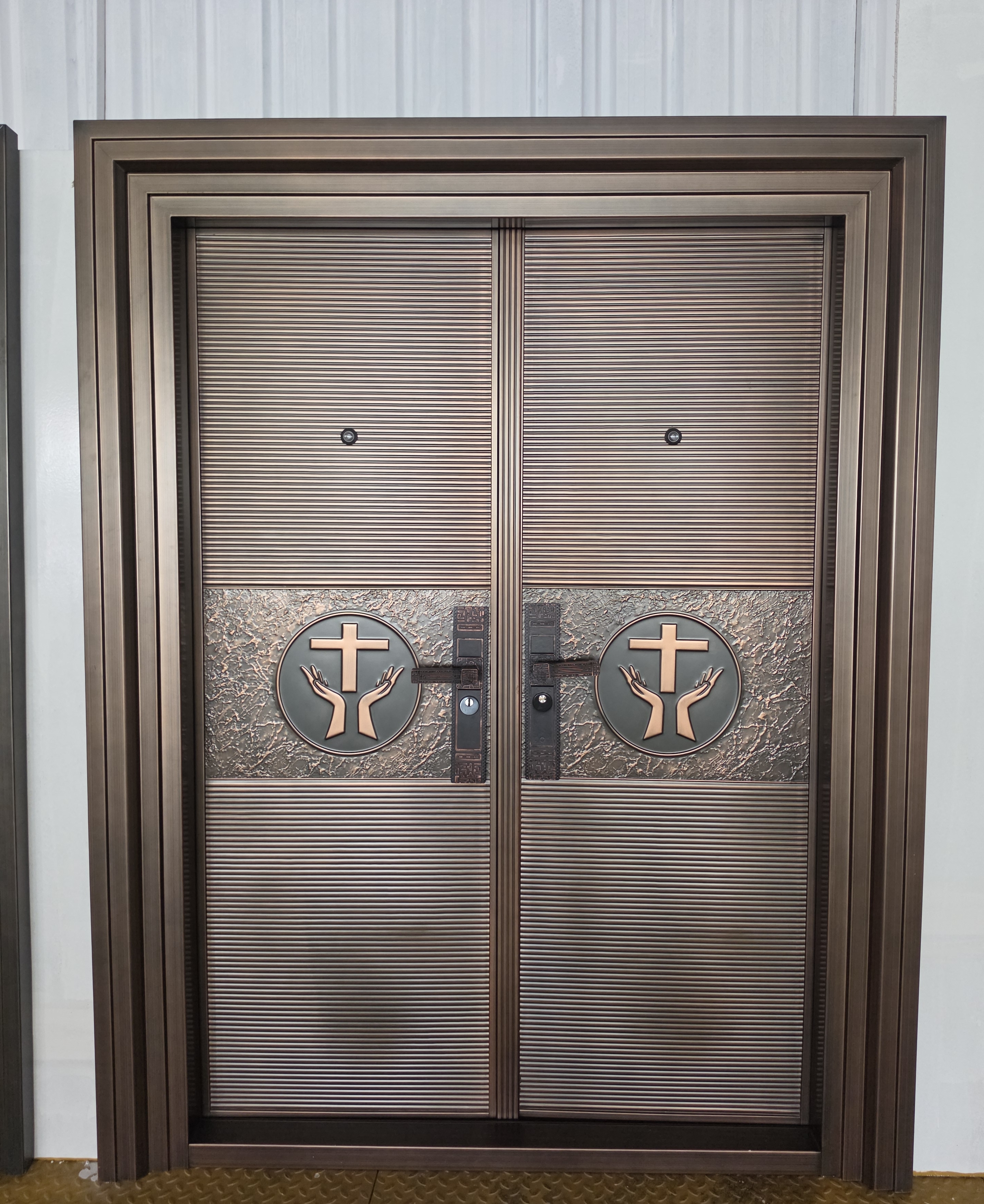 Kinza Steel Security Door view 2