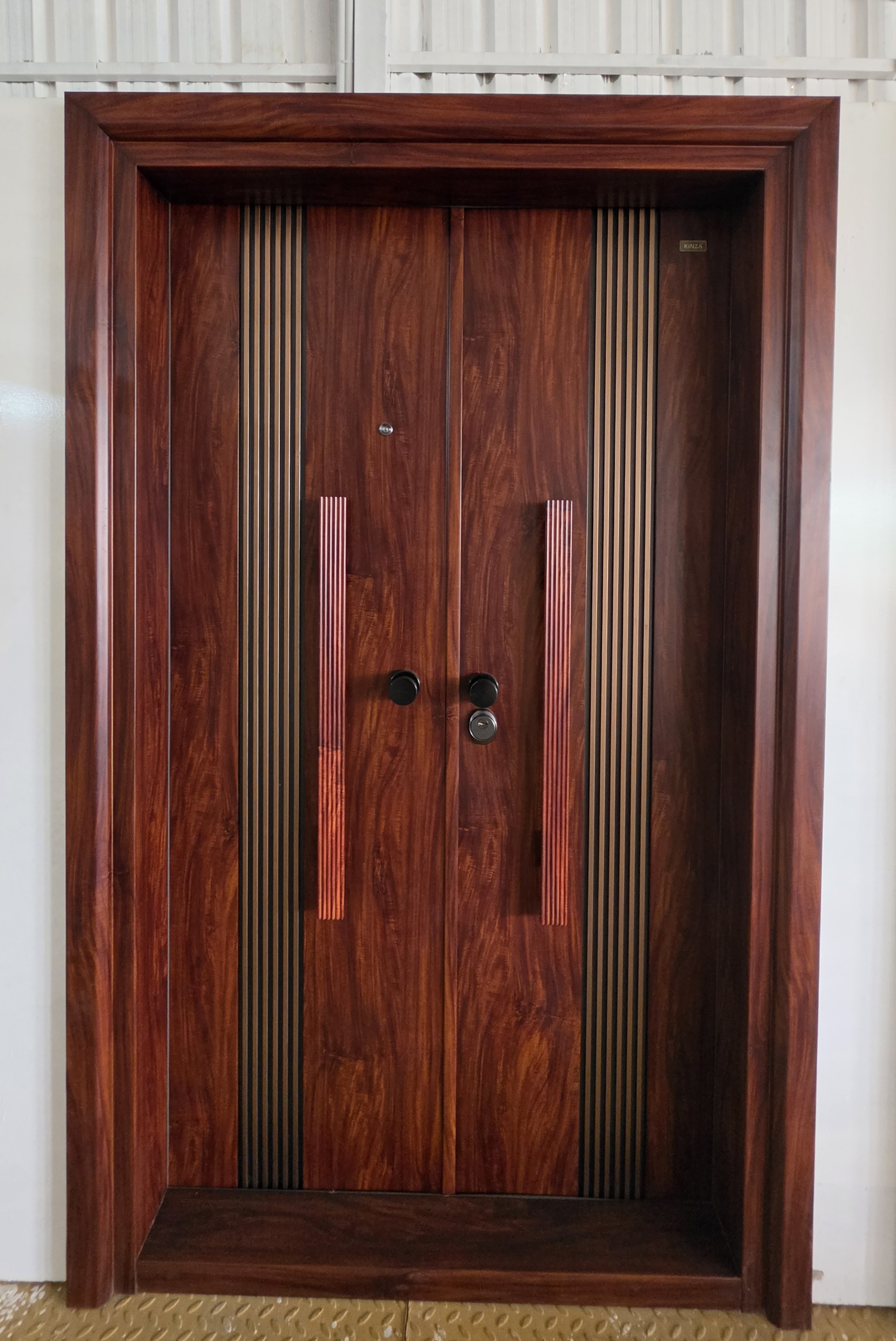 Kinza Luxury Steel Door view 2