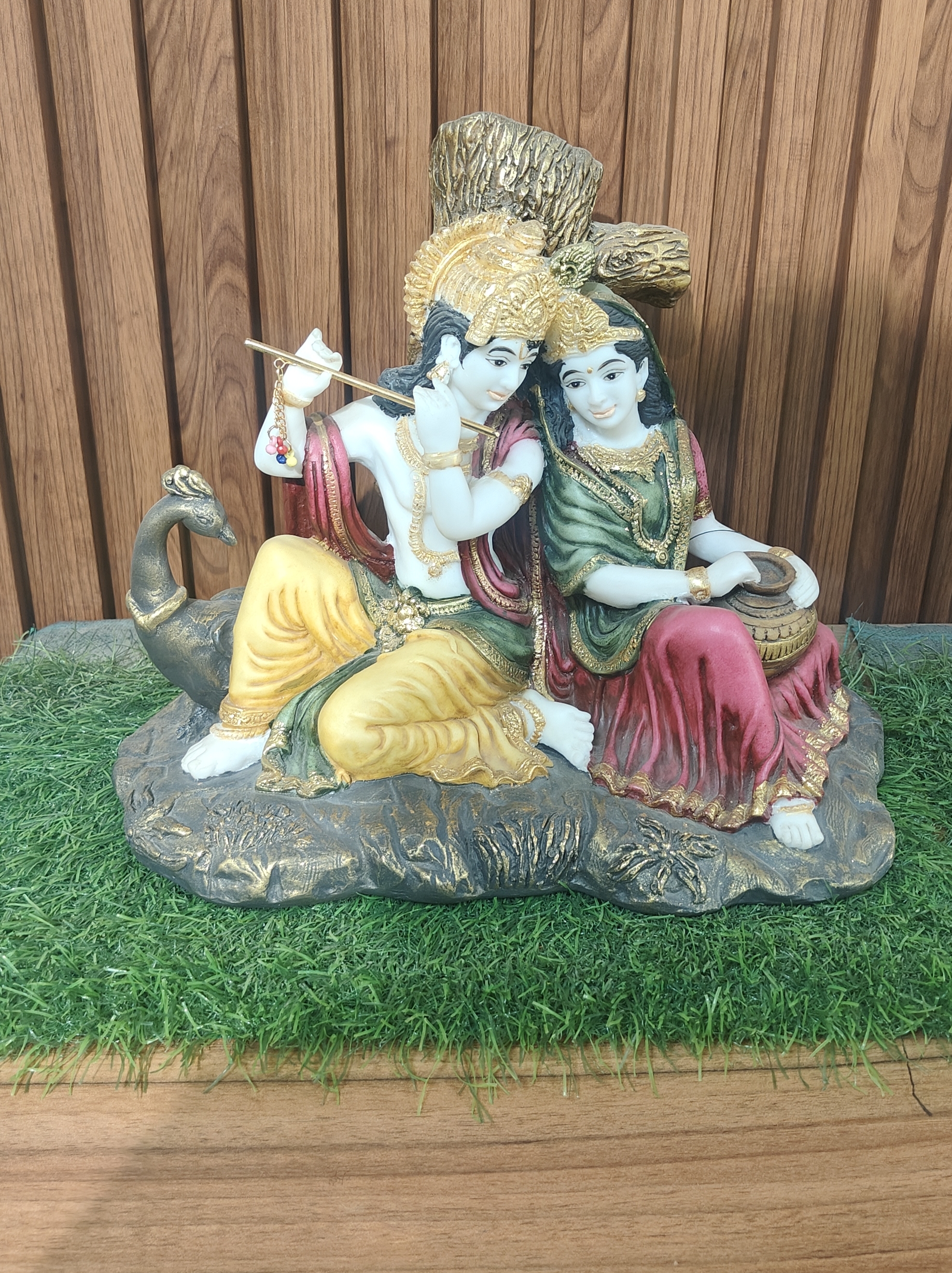 Krishna and Radha Statue view 2