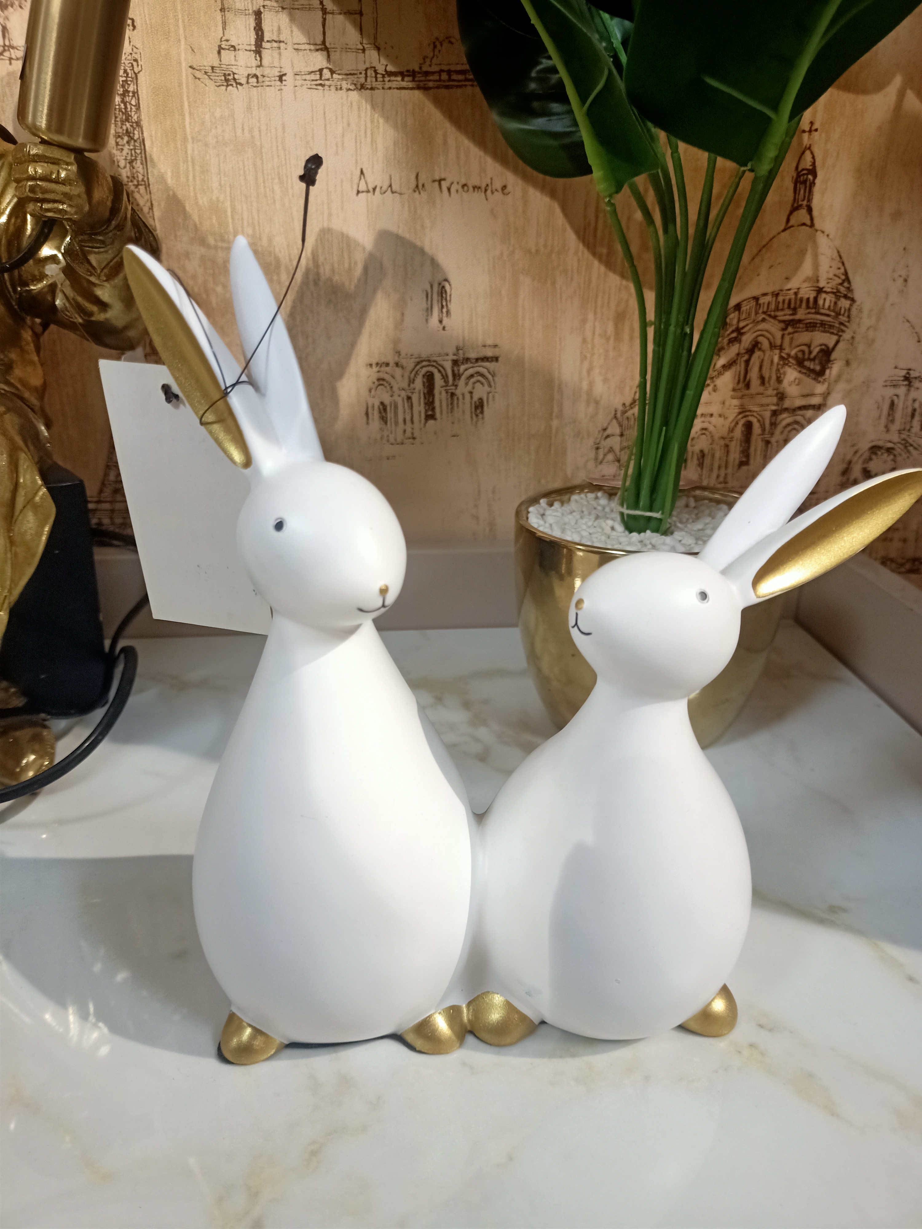 Decorative Rabbit Figurines view 2