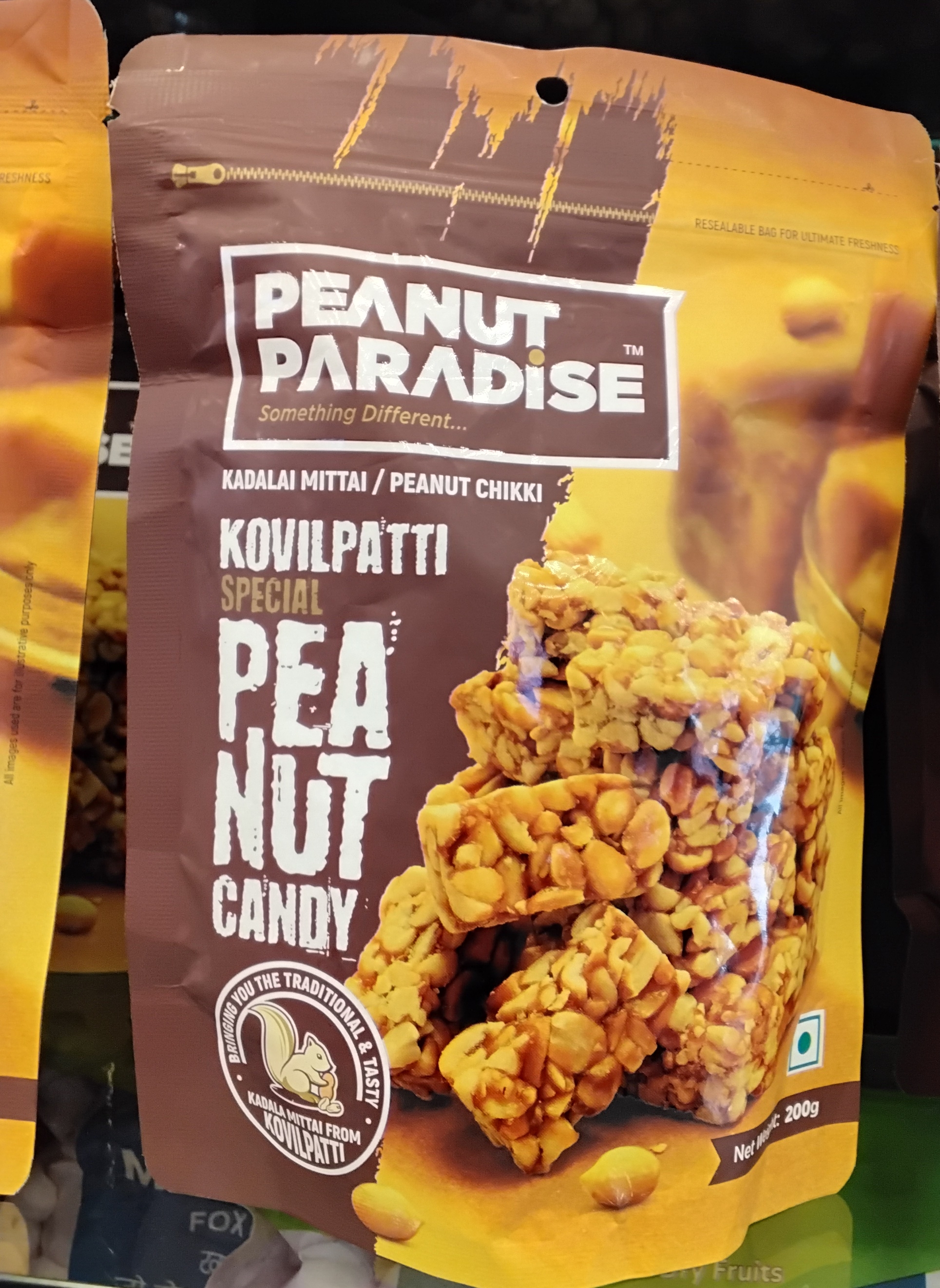 Peanut Paradise Kovilpatti Special Peanut Candy 200g view 2