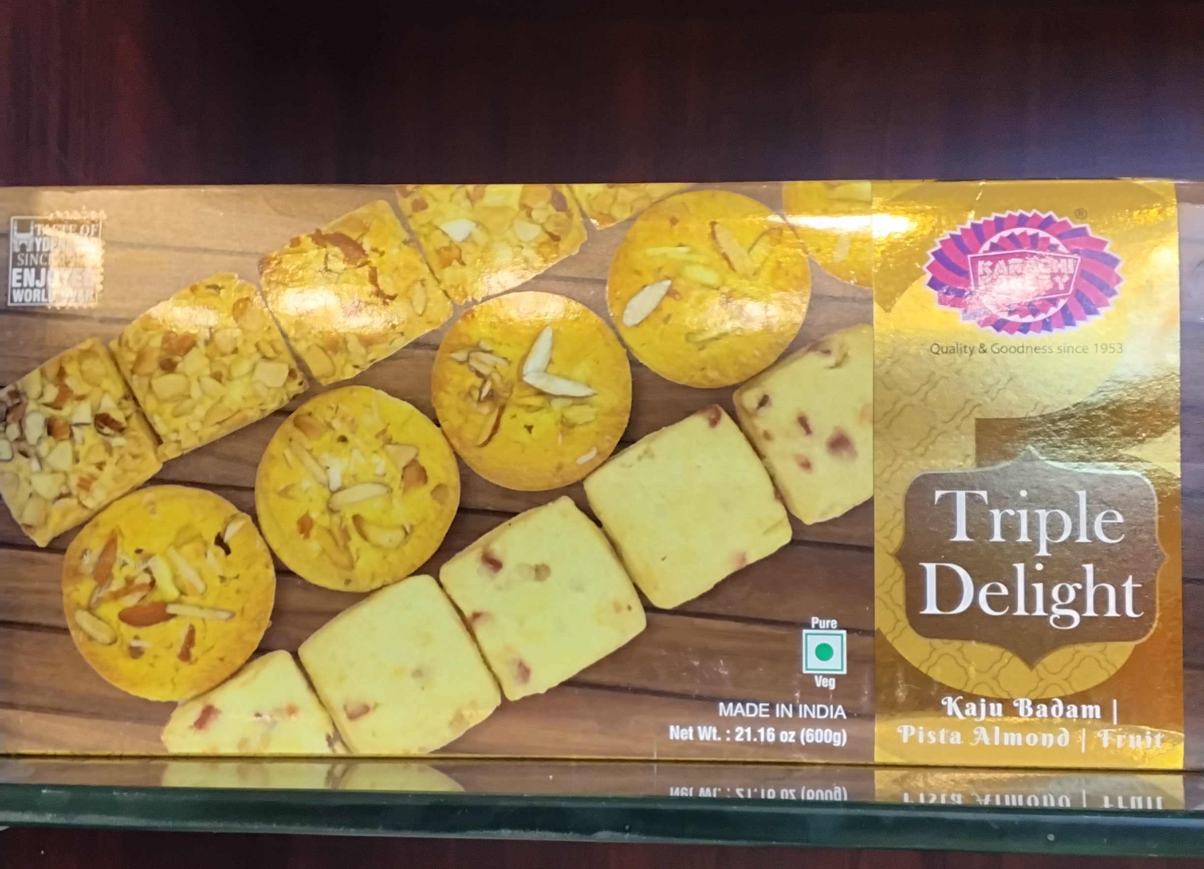 Karachi Bakery Triple Delight 600 Gm view 2