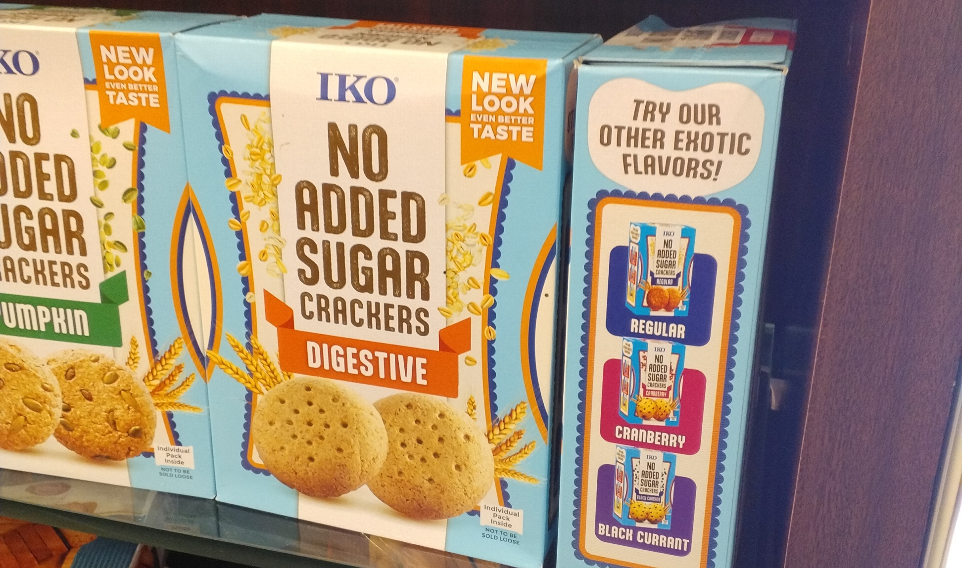 IKO No Added Sugar Crackers Digestive 200gm view 2