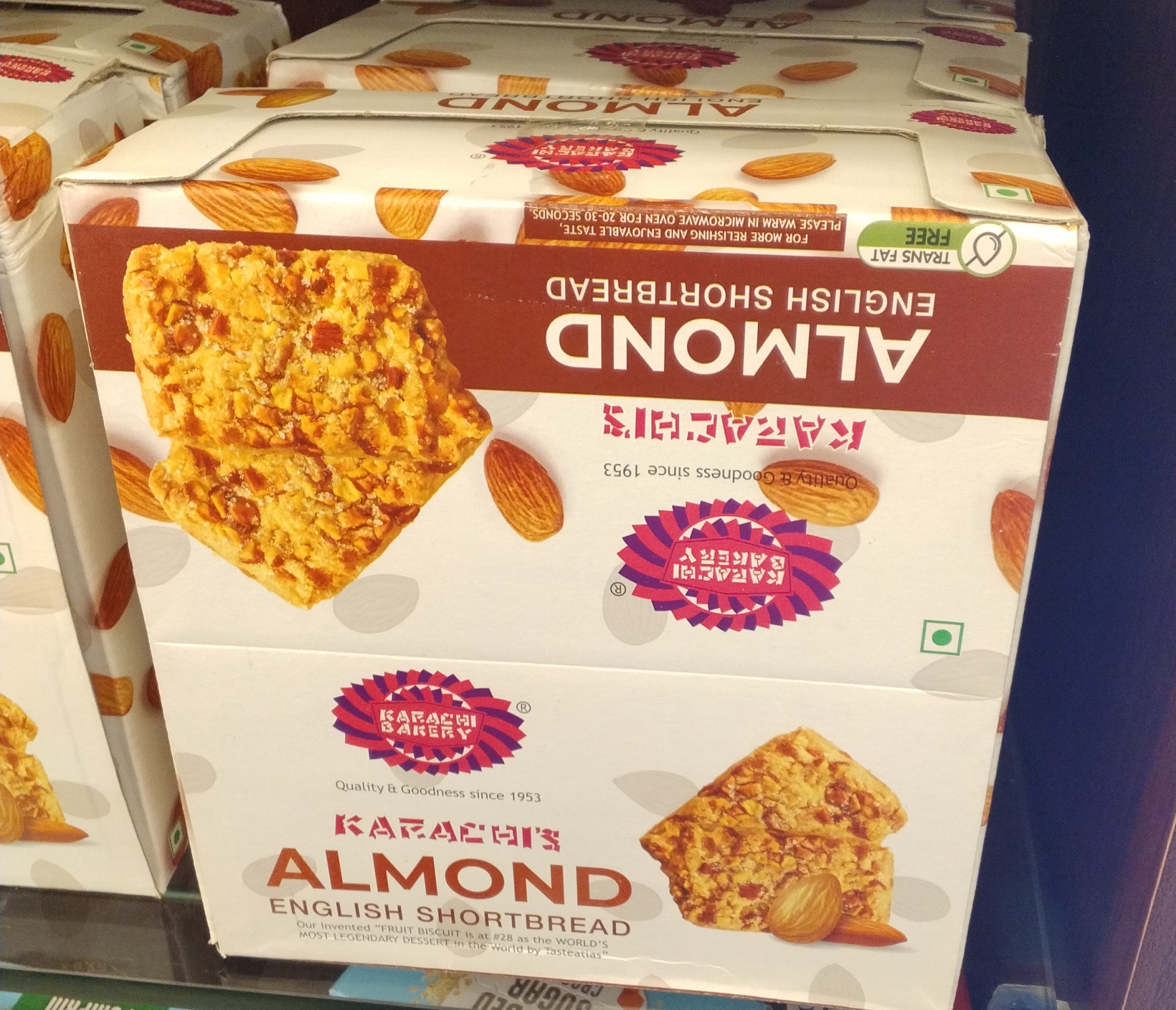 Karachis Almond English Shortbread 400gm view 2