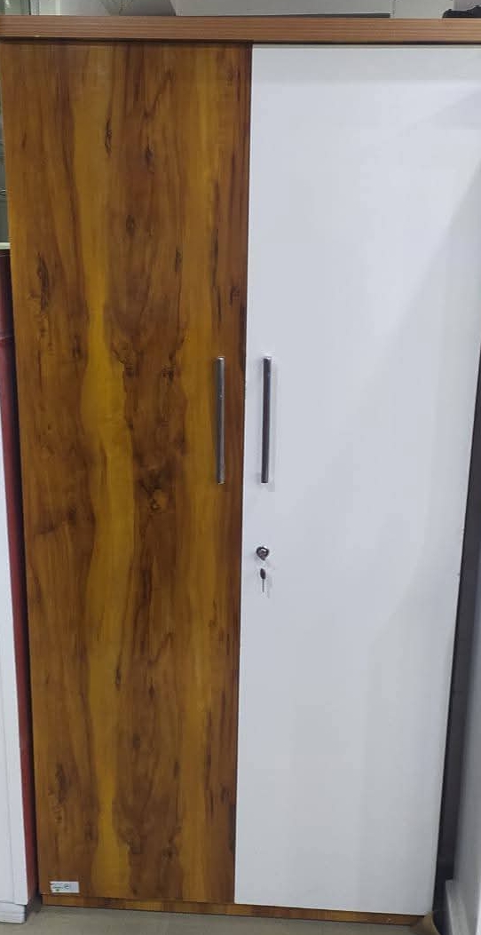 Two-Tone Wooden Wardrobe view 2
