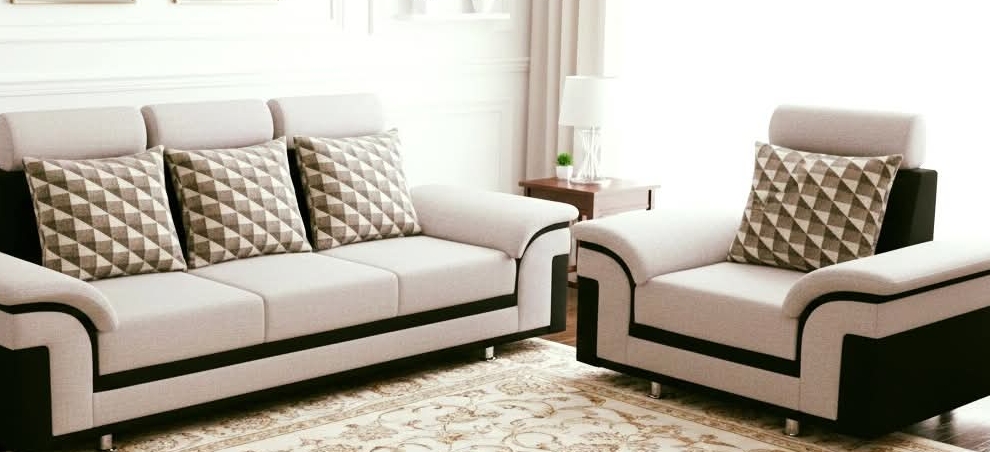 Modern Sofa and Armchair Set view 2