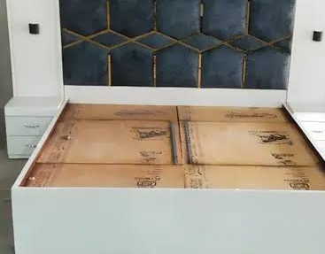 Modern Platform Bed view 2