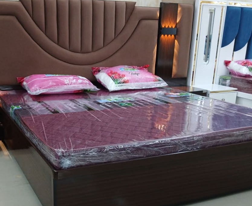 Modern King Size Bed view 2