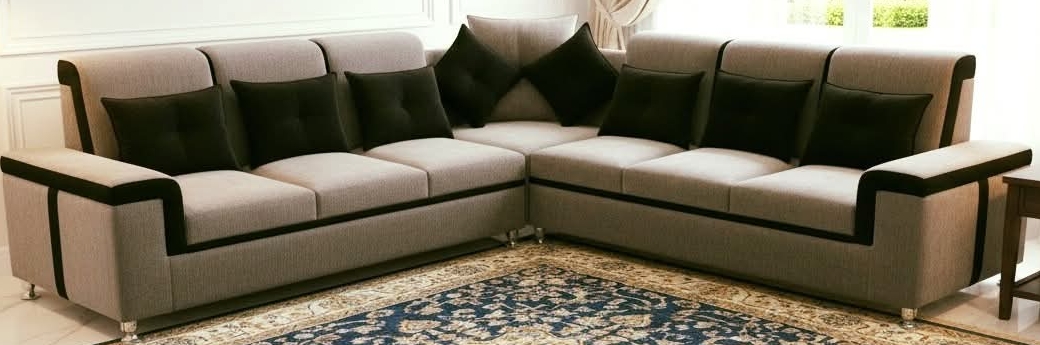 Modern L-Shaped Sofa view 2