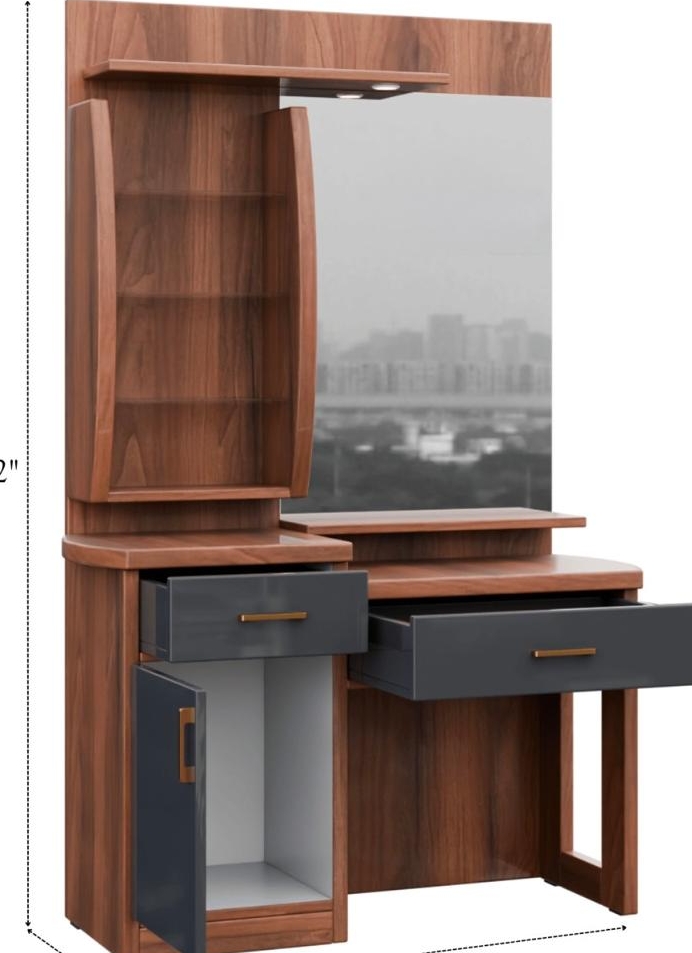 Modern Wooden Dressing Table view 2