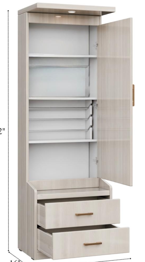 Elegant Wooden Cabinet view 2