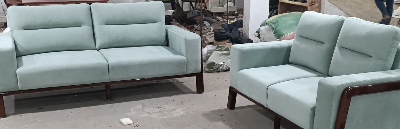 Mint Green Sofa Set view 2