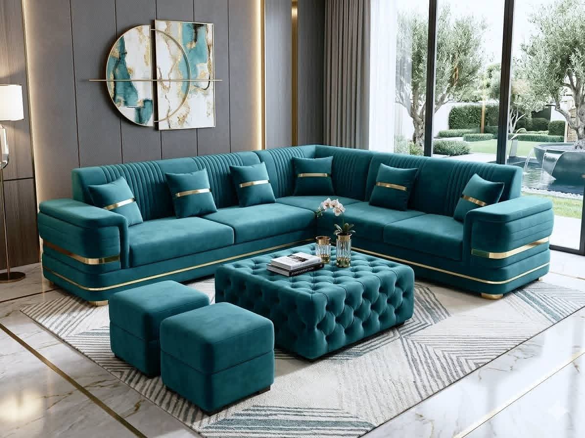 Emerald Sectional Sofa view 2