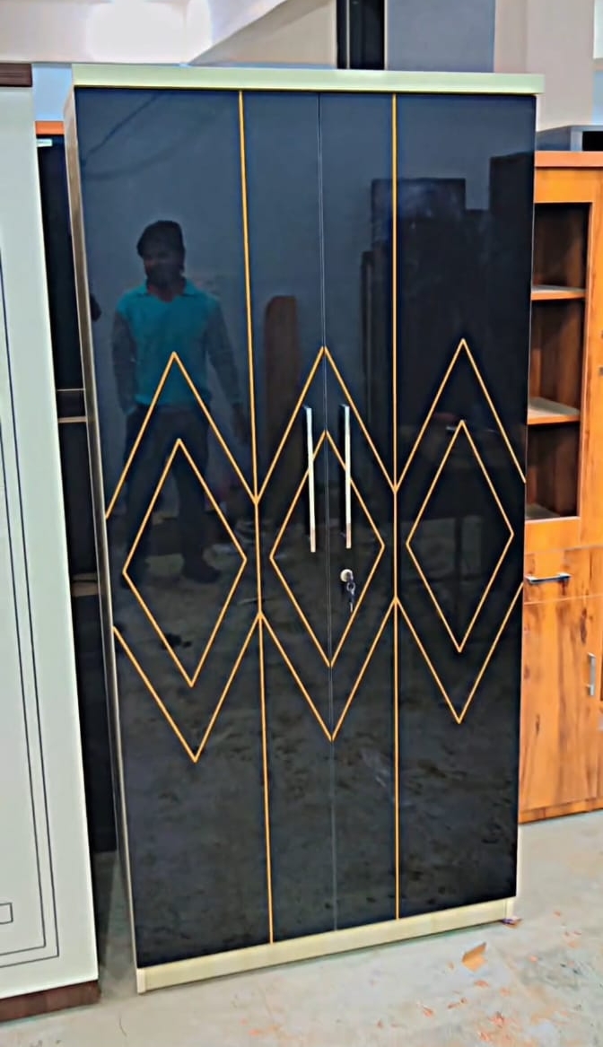 Modern Black Wardrobe view 2