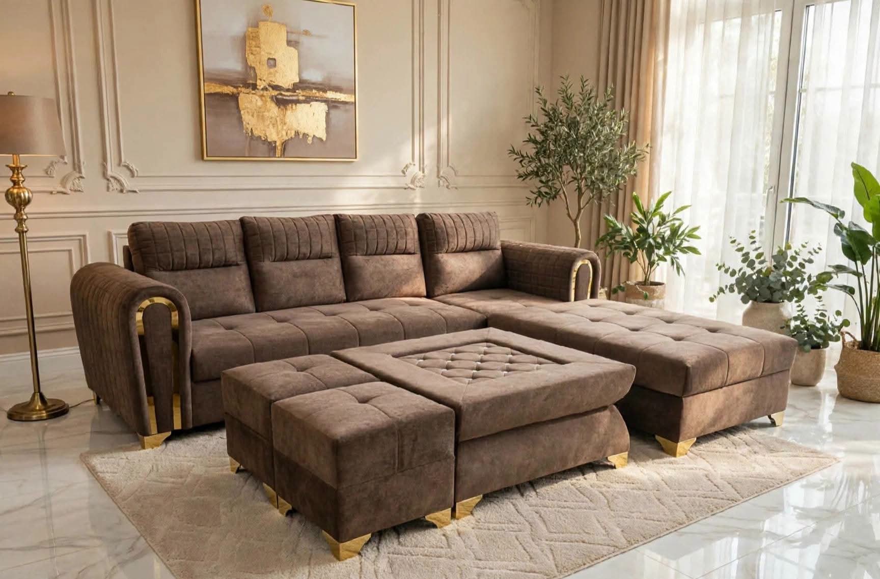 Luxury Sectional Sofa view 2