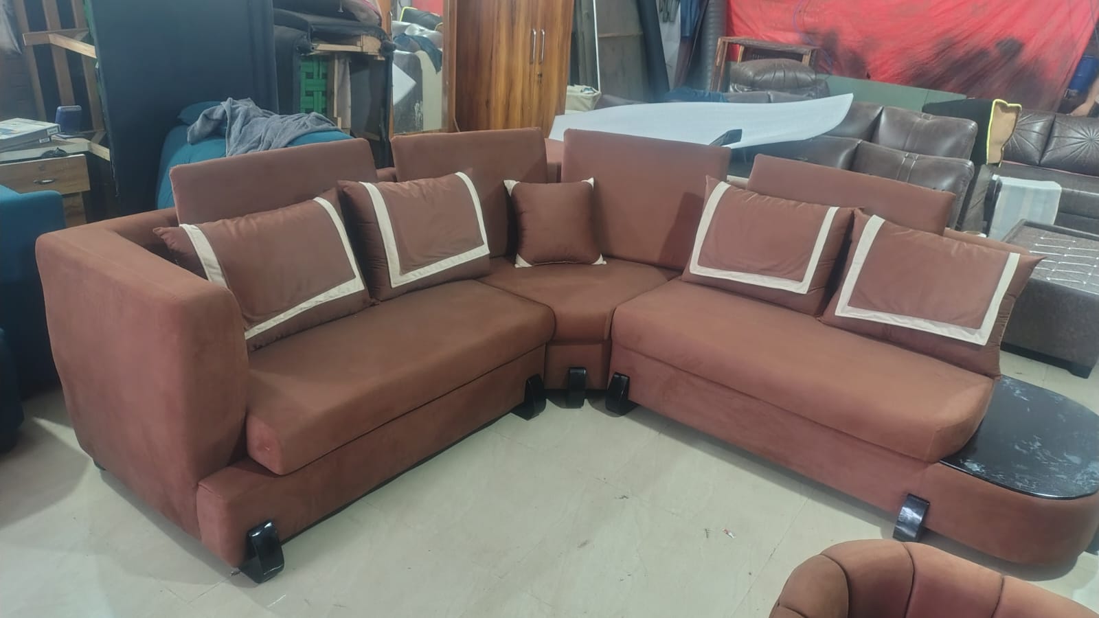 Corner L-Shaped Sofa view 2