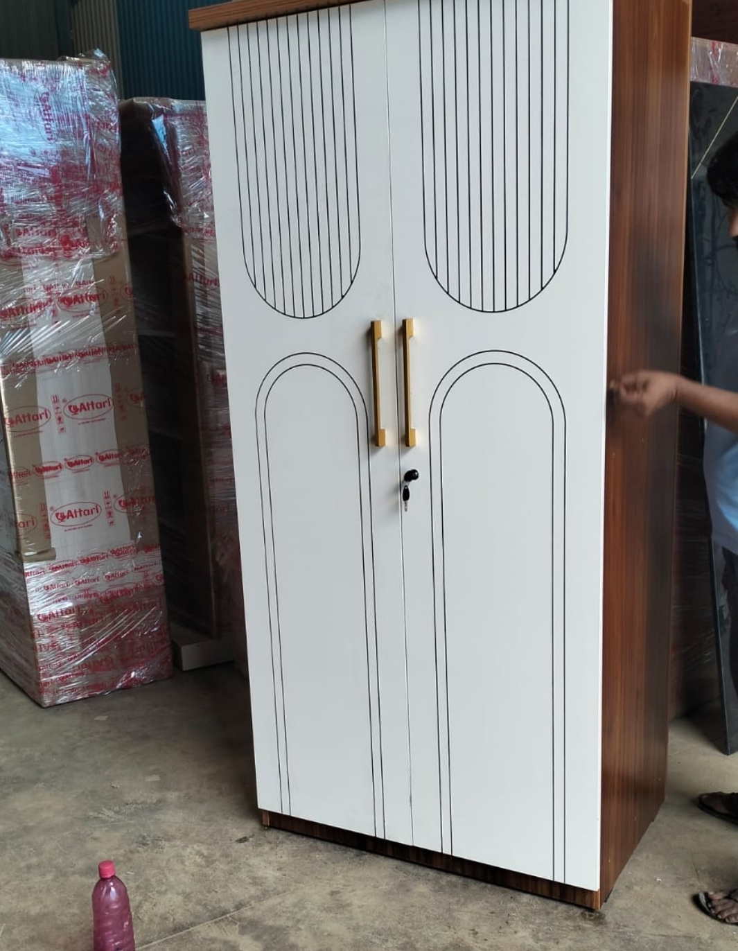 Modern Wardrobe Cnc view 2