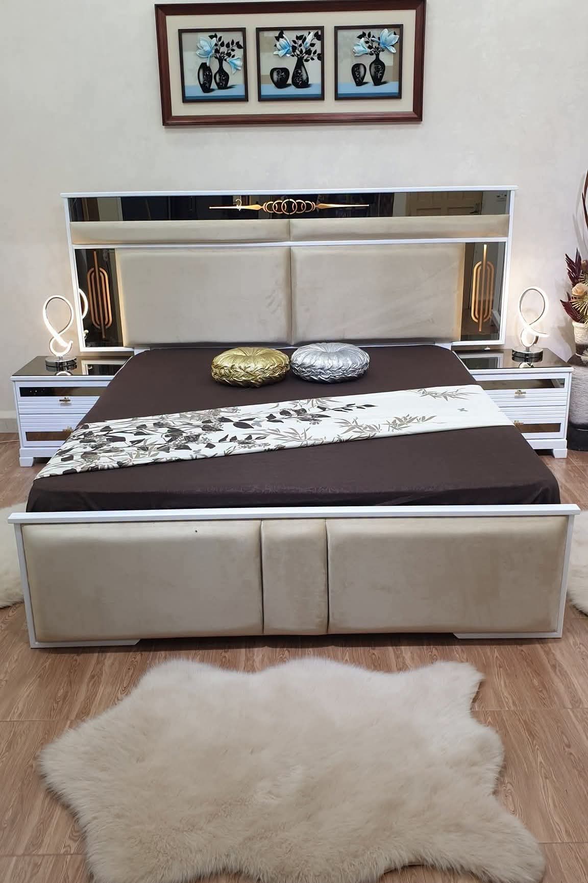 Luxury Upholstered Bed Frame view 2