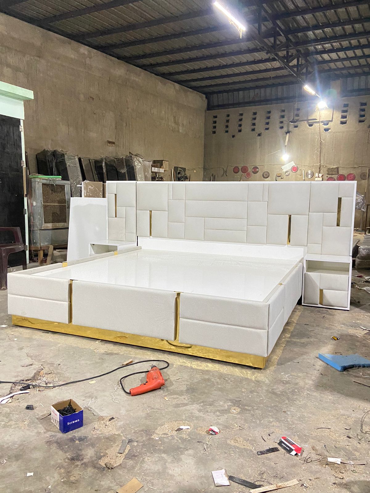 Deluxe Upholstered Bed view 2