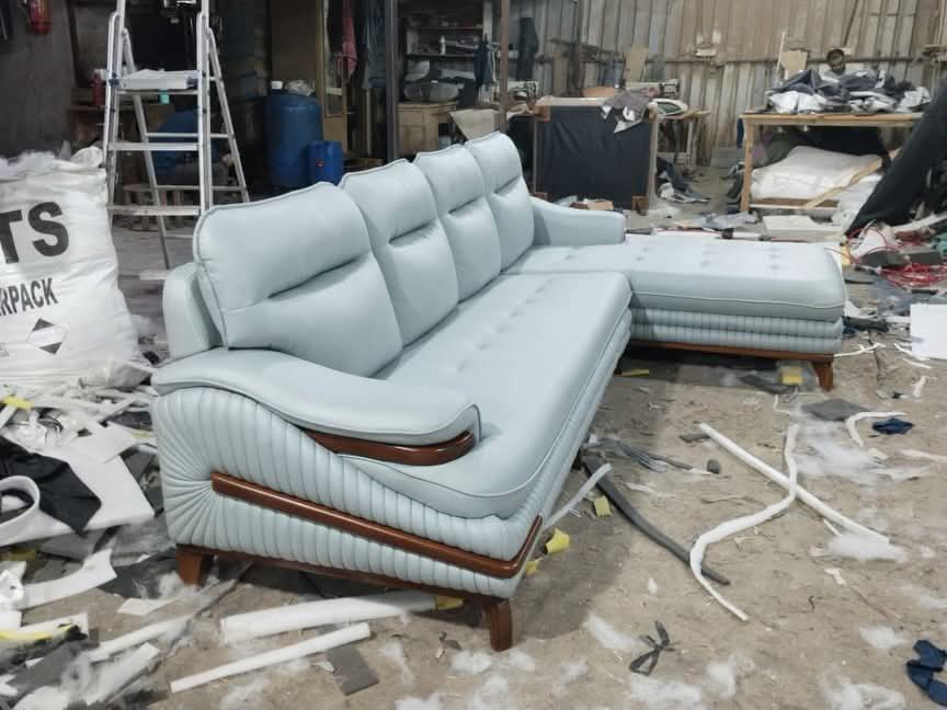 Luxury L-Shaped Sofa Soft view 2