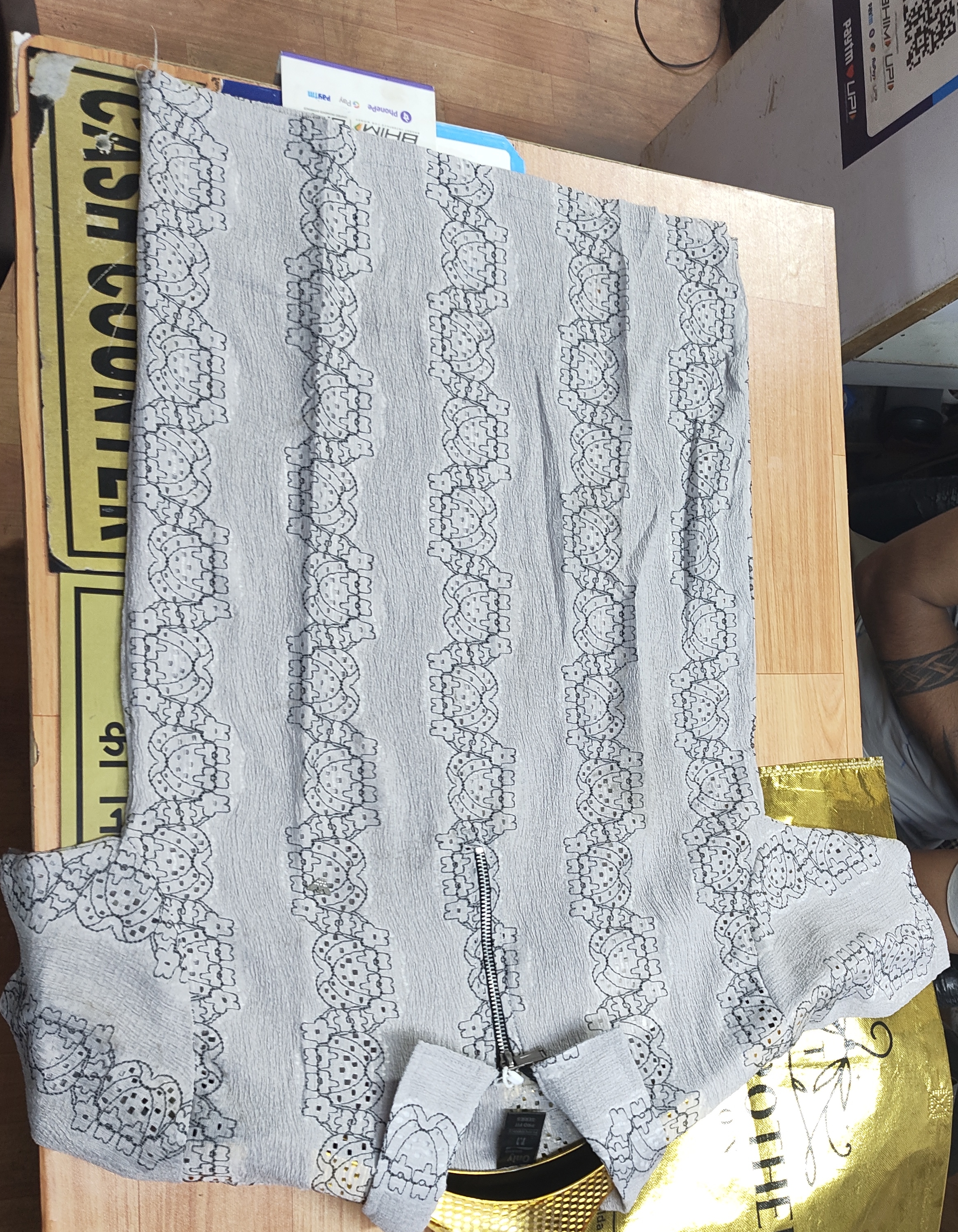Embroidered Button-Up Shirt view 2