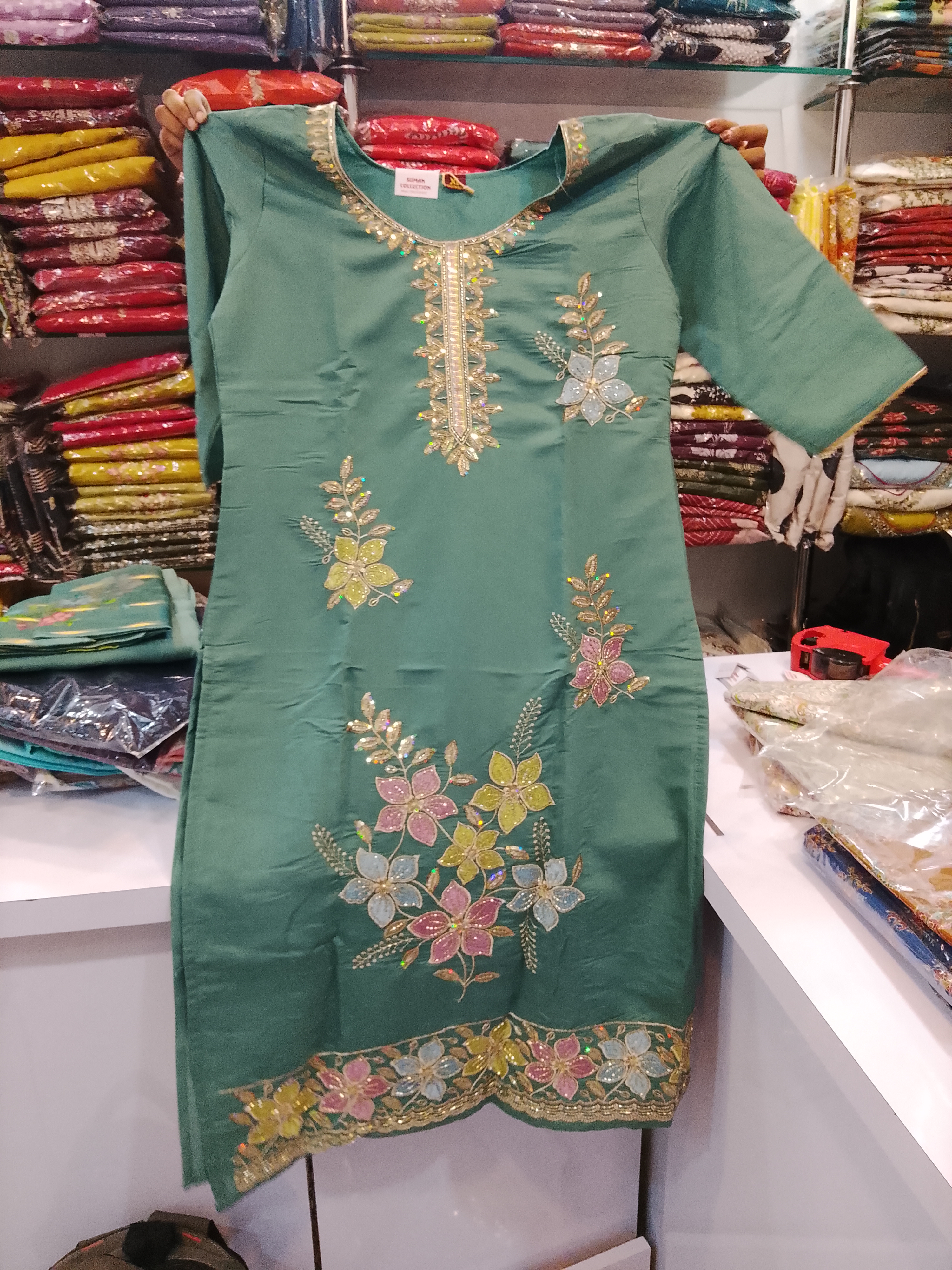Vastralaya Embroidered Kurti view 2