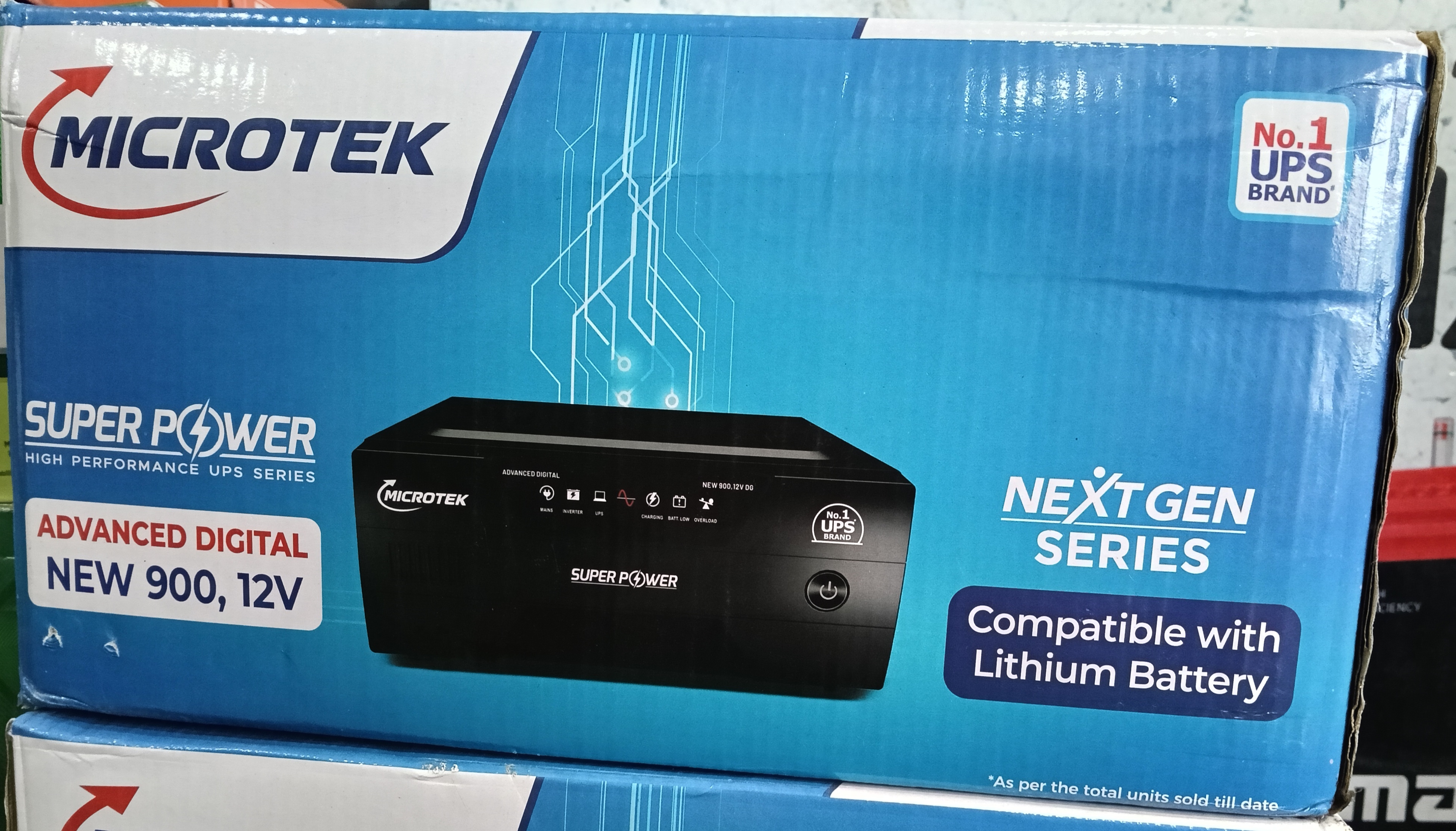 Microtek Super Power Advanced Digital UPS New 900 view 2