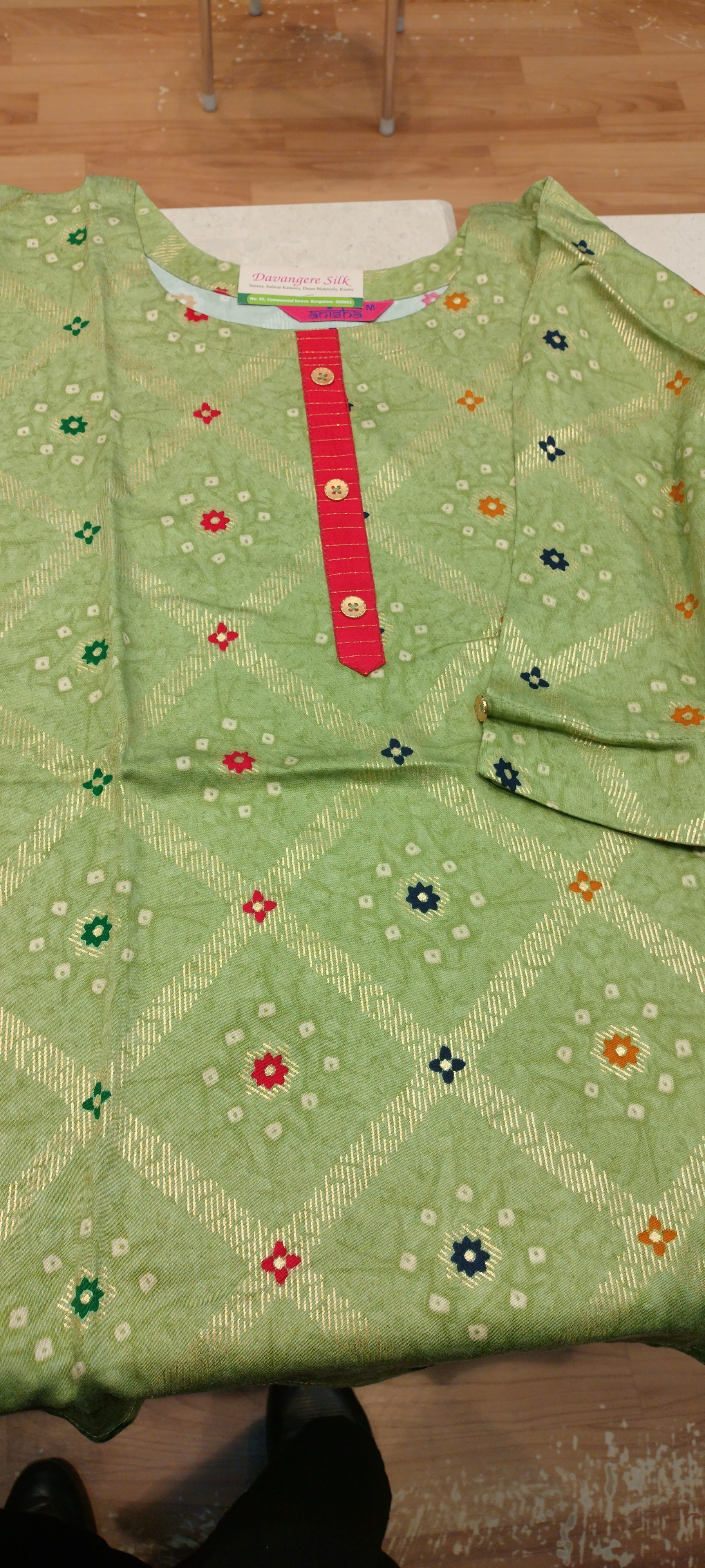 Davangere Silk Kurta view 2