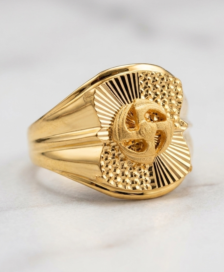 Gold Ring view 2