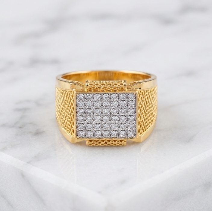 Diamond Accent Gold Ring view 2
