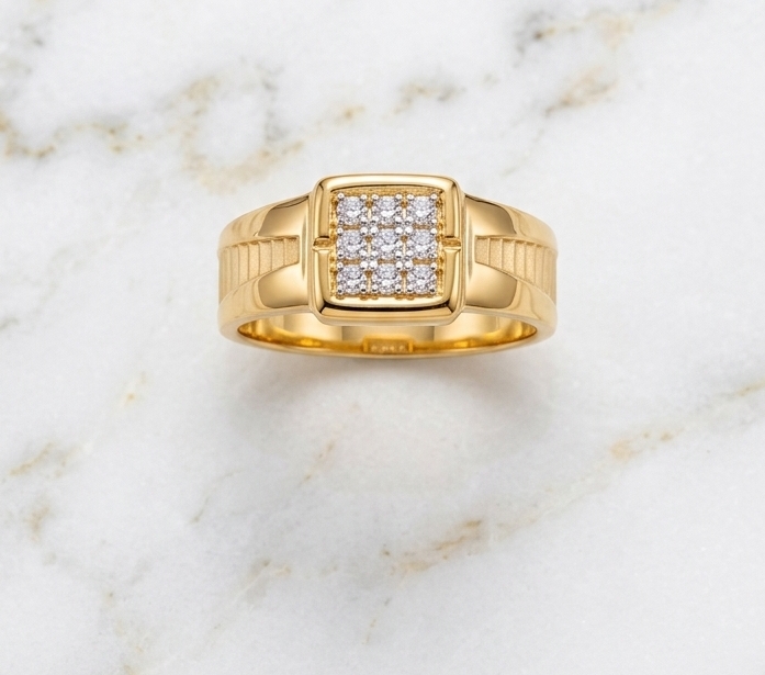 Gold  Ring view 2
