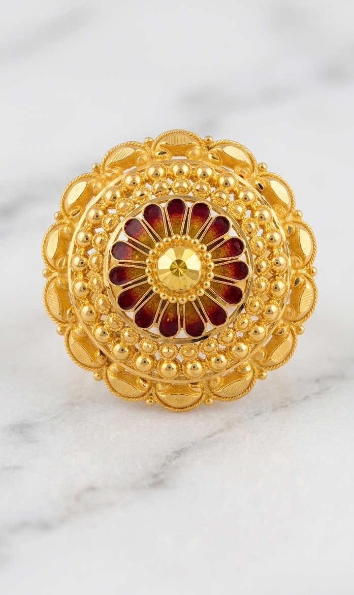 Traditional Gold Ring view 2