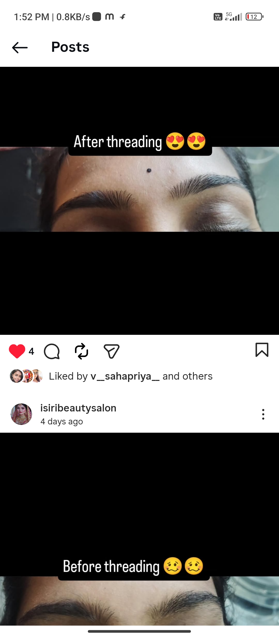 Eyebrow Threading view 2